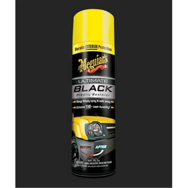 Meguiar's Ultimate Black Plastic Restorer Aerosol 10 oz., Meguiars, Mfr#: MGL-G16910